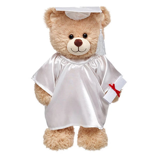 White Graduation Set 4 pc. for Stuffed Animals | Build-A-Bear® - US 4855