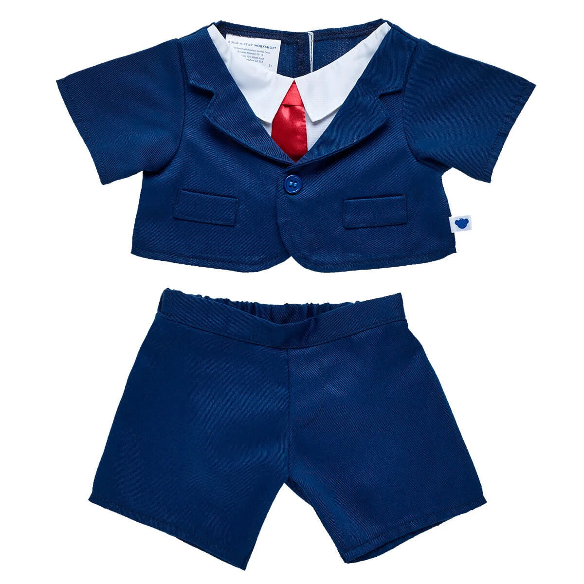 Navy Business Suit 2 pc. for Stuffed Animals | Build-A-Bear® - US 7636