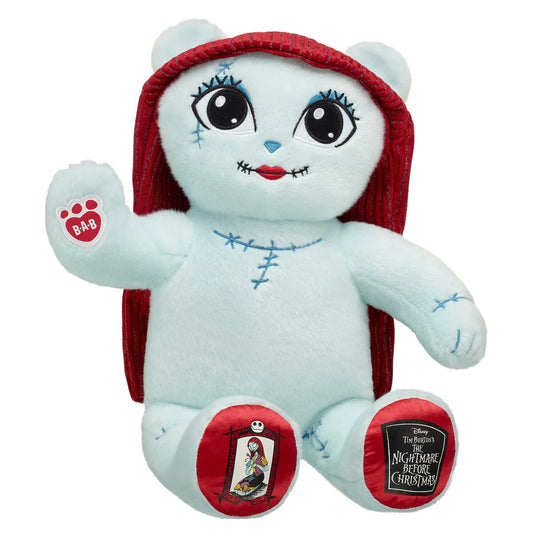 Online Exclusive Disney Tim Burton's The Nightmare Before Christmas Sweet Sally Plush Gift Set with Sound | Build-A-Bear® - US 0565