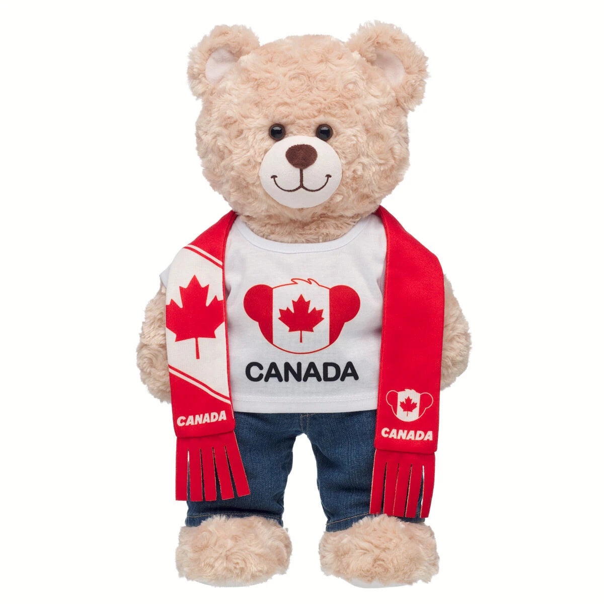 Canada Scarf & T-Shirt Set | Build-A-Bear - US 6666