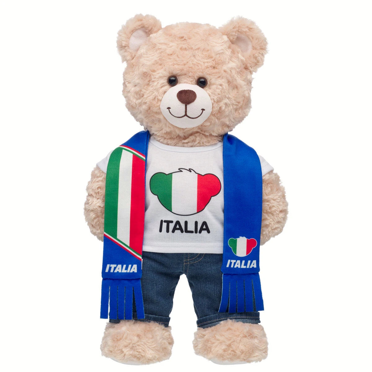 Italy Scarf & T-Shirt Set | Build-A-Bear - US 8771