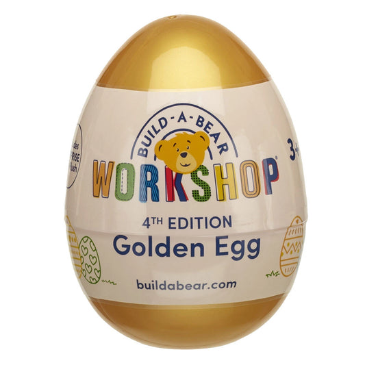 4th Edition Golden Egg - Includes 1 Surprise Mini Plush | Build-A-Bear® - US 2171
