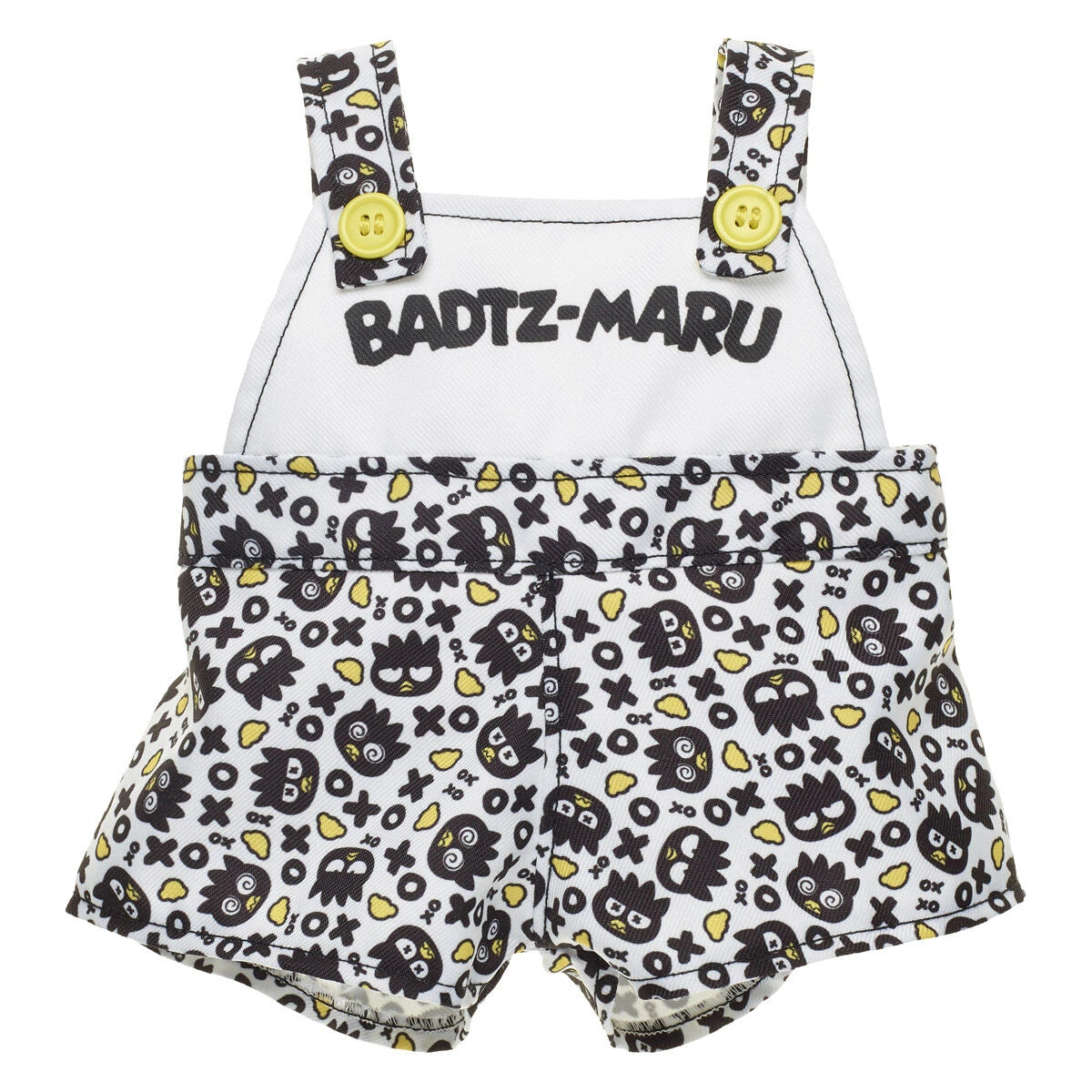 Sanrio® Hello Kitty® and Friends Badtz-maru™ Plush with Overalls| Build-A-Bear® - US 2683