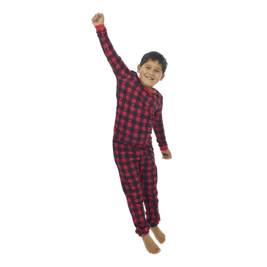 Build-A-Bear Pajama Shop™ Buffalo Check Top - Toddler & Youth - US 6420
