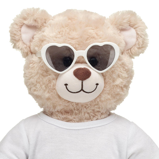 White Heart Sunglasses for Stuffed Animals | Build-A-Bear® - US 9725