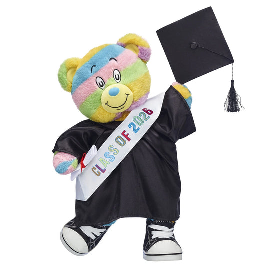 Oh, the Places You'll Go! Teddy Bear Black | Build-A-Bear - US 9635