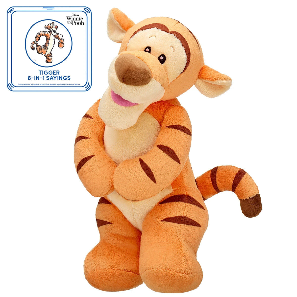 Disney Winnie the Pooh Tigger Plush with Sound | Build-A-Bear® - US 6545