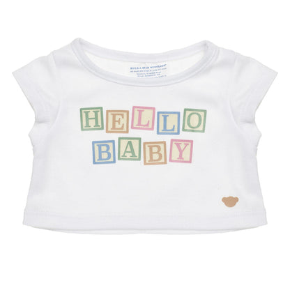 Baby Brown Teddy Bear "Hello Baby" Gift Set | Build-A-Bear® - US 2563