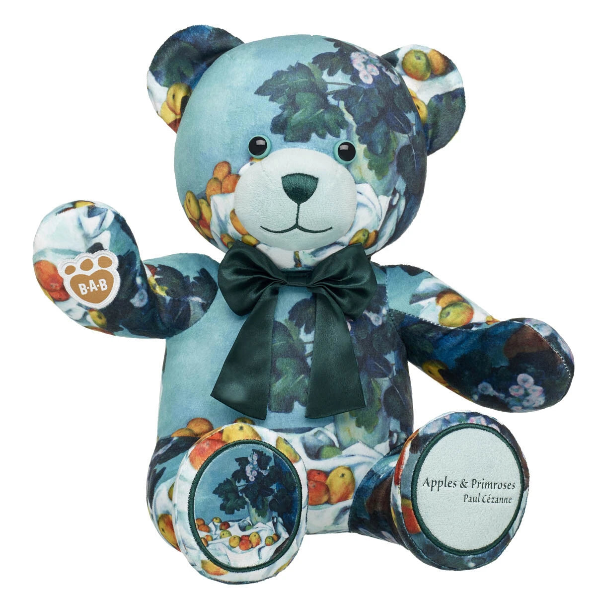 Cézanne Still Life Painting Teddy Bear &amp; Bow | Build-A-Bear® - US 1594