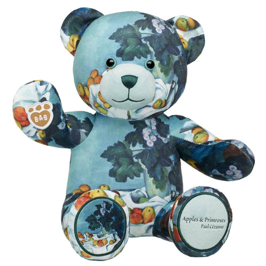 Cézanne Still Life Painting Teddy Bear &amp; Bow | Build-A-Bear® - US 9901
