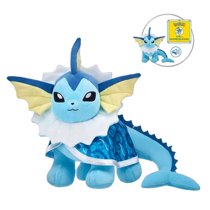 Pokémon Vaporeon Plush Bundle | Build-A-Bear - US 3676