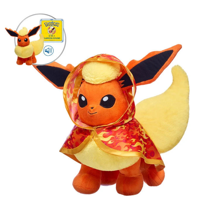Pokémon Flareon Plush Bundle | Build-A-Bear - US 9656