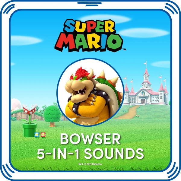 Super Mario Bowser Plush w/ 5-in-1 Sound | Build-A-Bear - US 4553