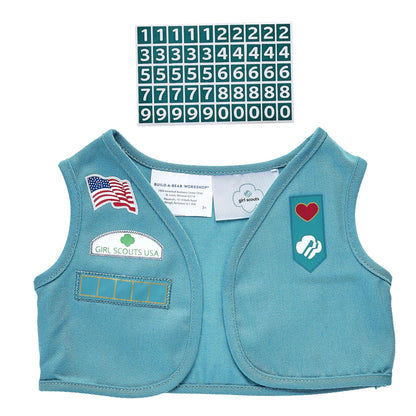 Girl Scout Cookie Teddy Bear Junior Gift Set w/ Bows | BAB - US 4921