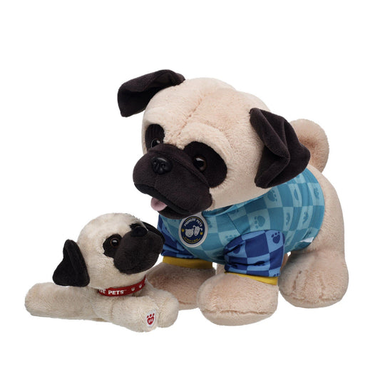 Promise Pets Pug Stuffed Animal Mini Beans Gift Set | BAB - US 2483