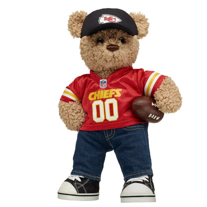 Kansas City Chiefs Timeless Teddy Bear Football Gift Set - US 2819