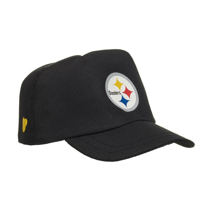 Pittsburgh Steelers Happy Hugs Teddy Bear Hat &amp; Football Set - US 1429