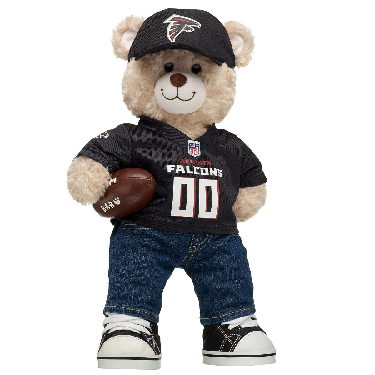 Atlanta Falcons Happy Hugs Teddy Bear Football Gift Set - US 3635