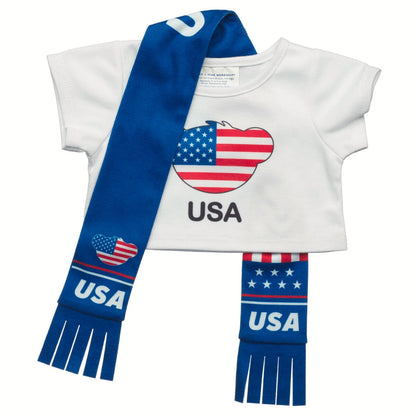 Let's Goal Bear USA Gift Set | Build-A-Bear - US 0602
