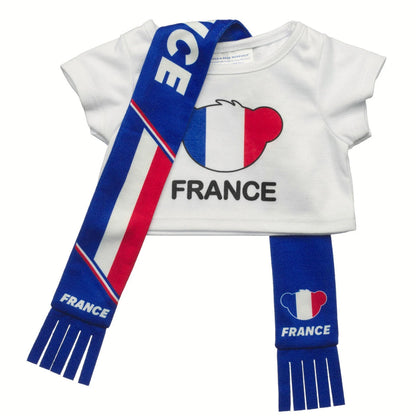 Let's Goal Bear France Gift Set | Build-A-Bear - US 7325