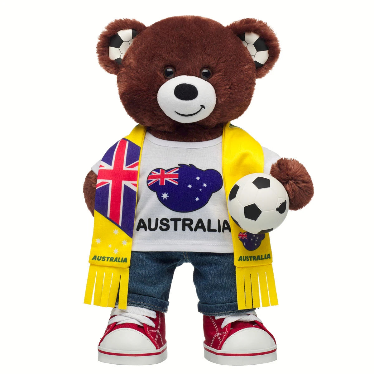 Let's Goal Bear Australia Gift Set | Build-A-Bear - US 4052
