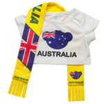 Australia Scarf &amp; T-Shirt Set | Build-A-Bear - US 4760