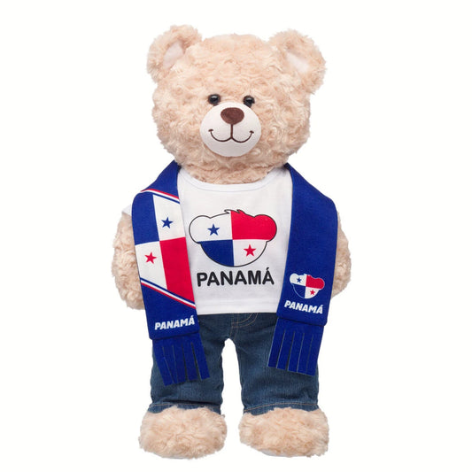 Panama Scarf &amp; T-Shirt Set | Build-A-Bear - US 7251