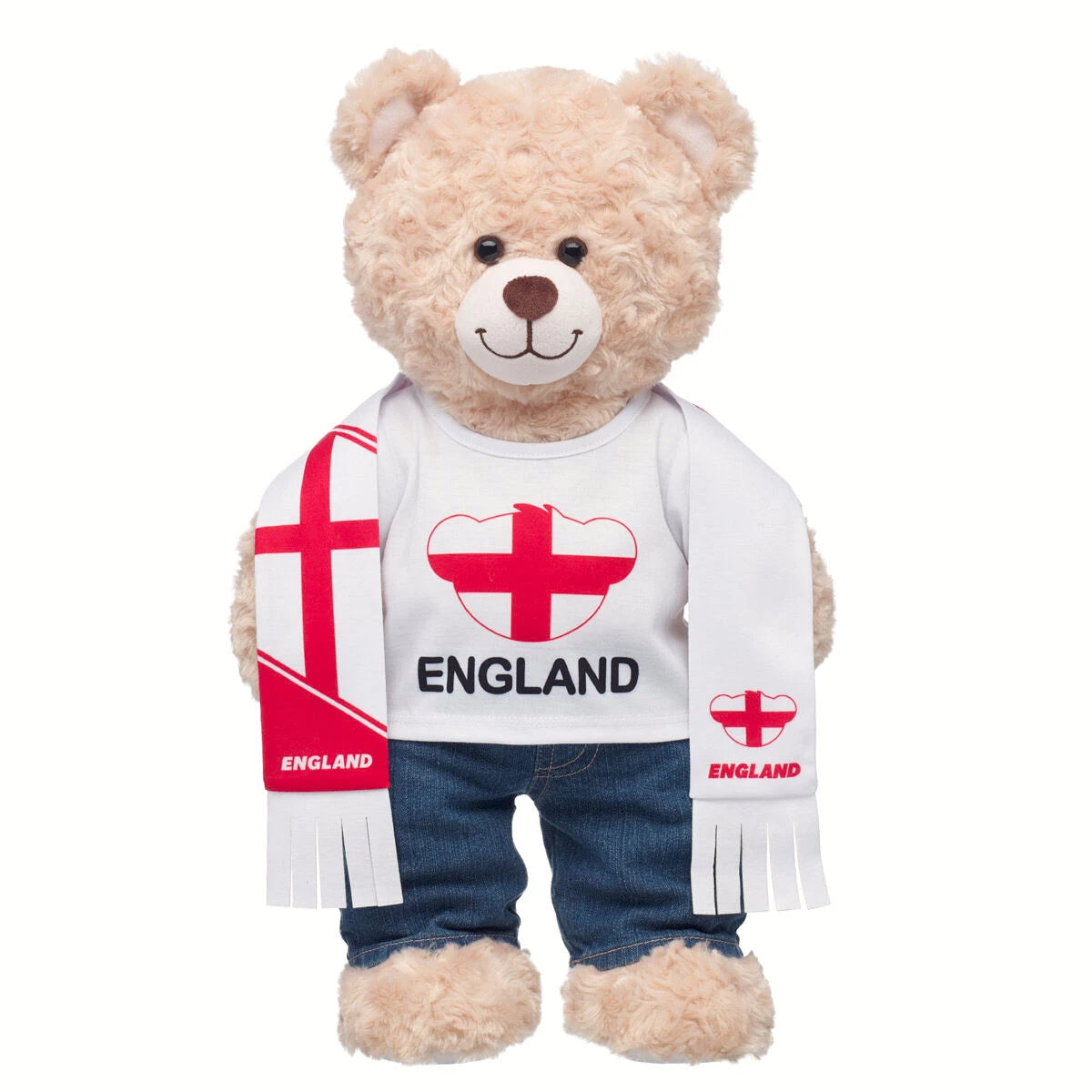 England Scarf &amp; T-Shirt Set | Build-A-Bear - US 6285