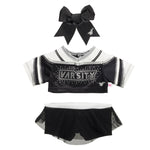 Varsity Spirit All-Star Black Cheer Uniform | Build-A-Bear® - US 1656