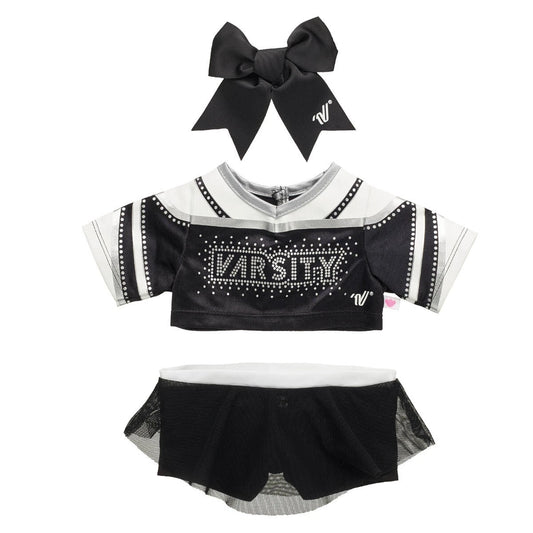 Varsity Spirit All-Star Black Cheer Uniform | Build-A-Bear® - US 5716