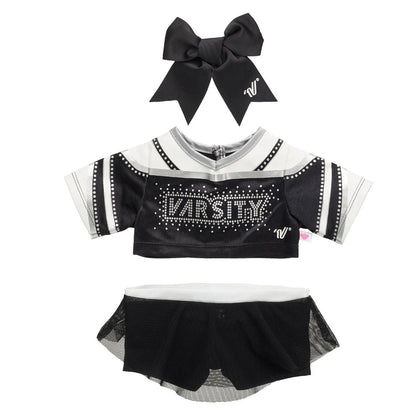 Varsity Spirit All-Star Black Cheer Uniform | Build-A-Bear® - US 3678