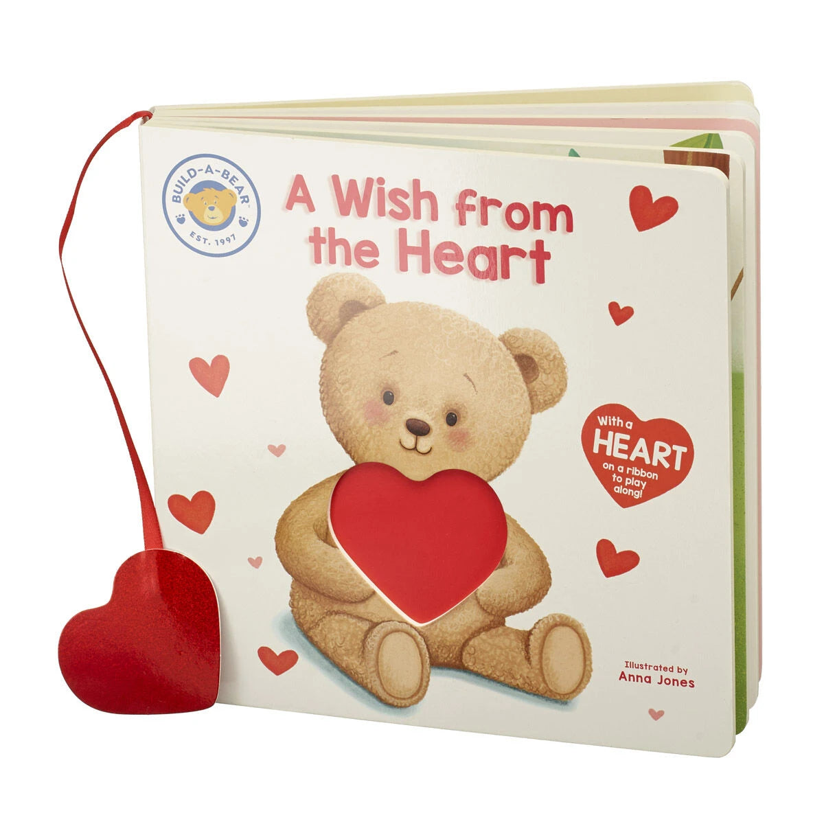 "A Wish from the Heart" Board Book | Build-A-Bear® - US 6378