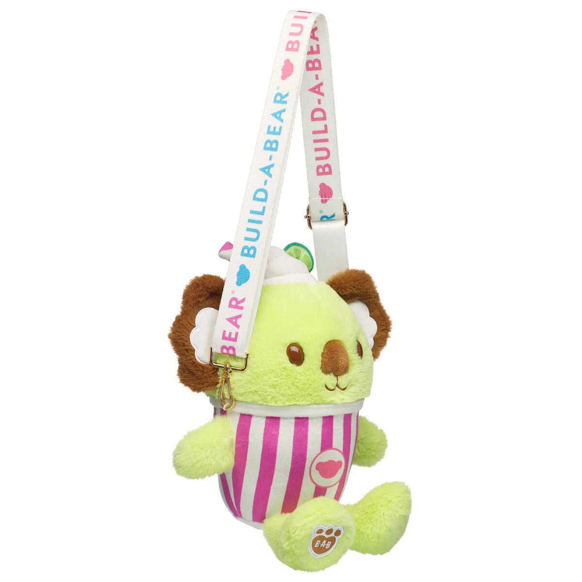 Coconut Lime Koala Slushie Plushie w/ Carrying Strap | BAB - US 5153