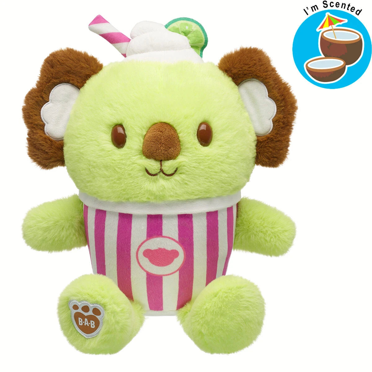 Coconut Lime Koala Slushie Plushie Scented Gift Set | BAB - US 1834