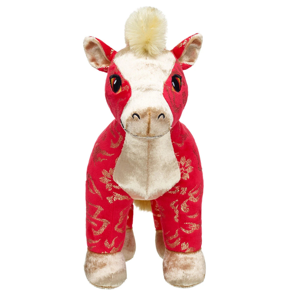 Red &amp; Gold Horse | Build-A-Bear - US 3659