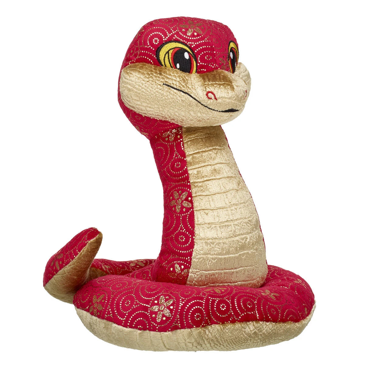 Lunar New Year Red and Gold Snake Stuffed Animal | Build-A-Bear® - US 5634