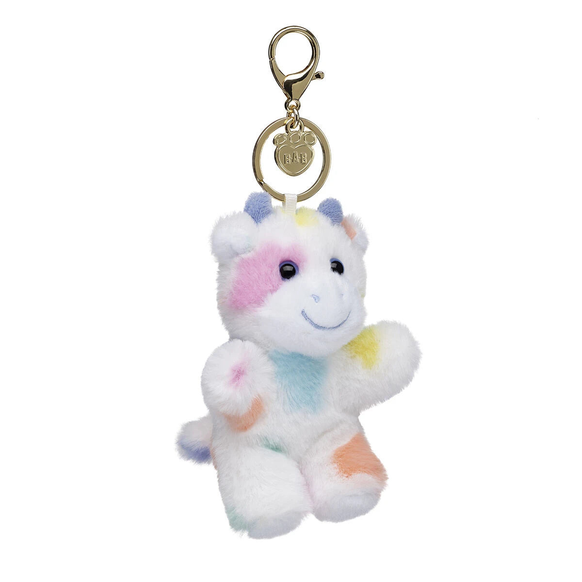 Colorful Splatter Cow Plush Bag Charm | Build-A-Bear - US 8401