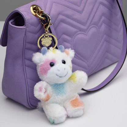 Colorful Splatter Cow Plush Bag Charm | Build-A-Bear - US 2757