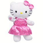 Sanrio Pink Bow Hello Kitty Plush w/ Pink Dress - US 1358