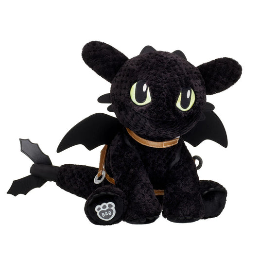 How to Train Your Dragon Toothless Plush &amp; Saddle | Build-A-Bear® - US 5421