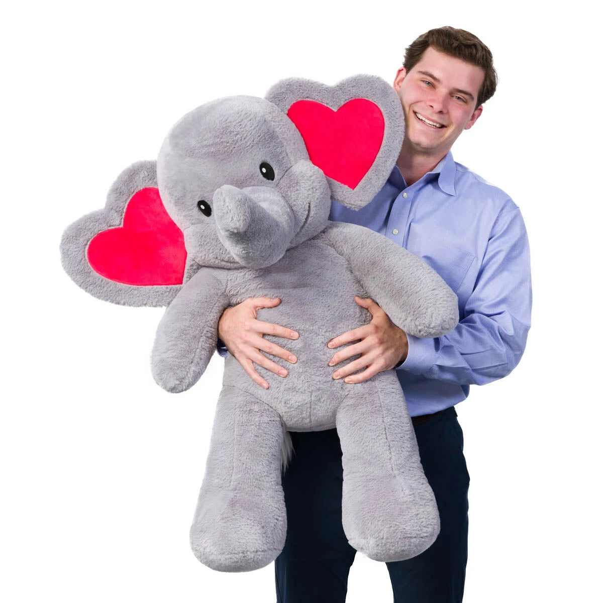 Giant Love You Tons Elephant Stuffed Animal | Build-A-Bear - US 4097