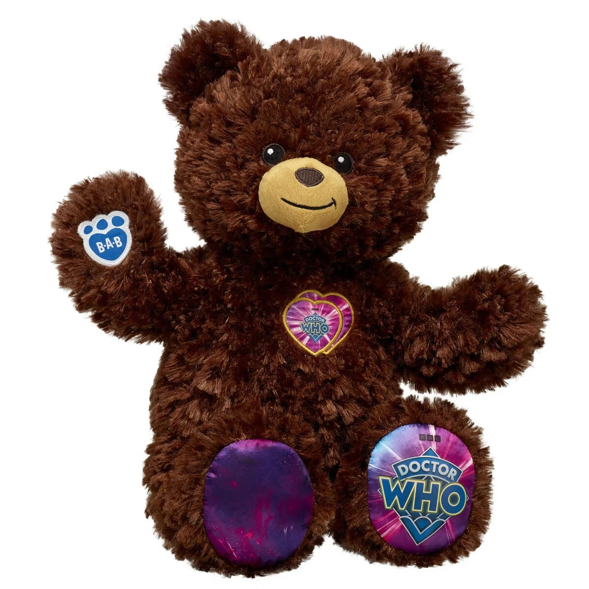 Doctor Who Teddy Bear Fifteenth Doctor Gift Set with TARDIS Gift Box | Build-A-Bear® - US 7793
