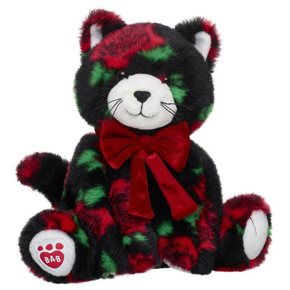 Red Rose Kitty Stuffed Animal w/ Red Velvet | Build-A-Bear - US 7441