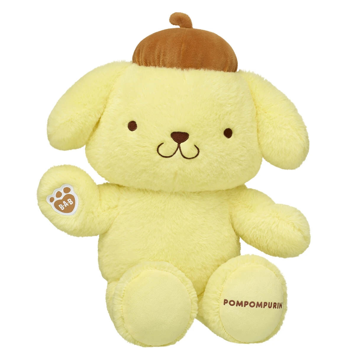 Sanrio Hello Kitty and Friends® Pompompurin™ Stuffed Animal Gift Set with Sleeper and Slippers | Build-A-Bear® - US 5605