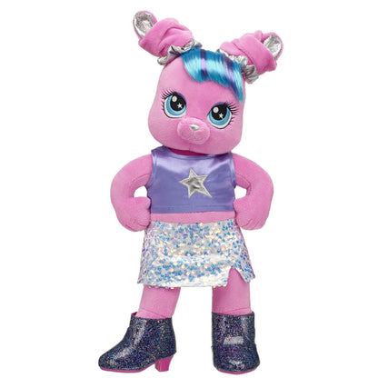 Honey Girls Risa Rabbit Sparkly Plush Toy Gift Set - US 4031