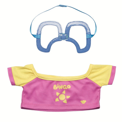 Bingo Plush w/ Swim Shirt &amp; Goggle Set | Build-A-Bear - US 0070