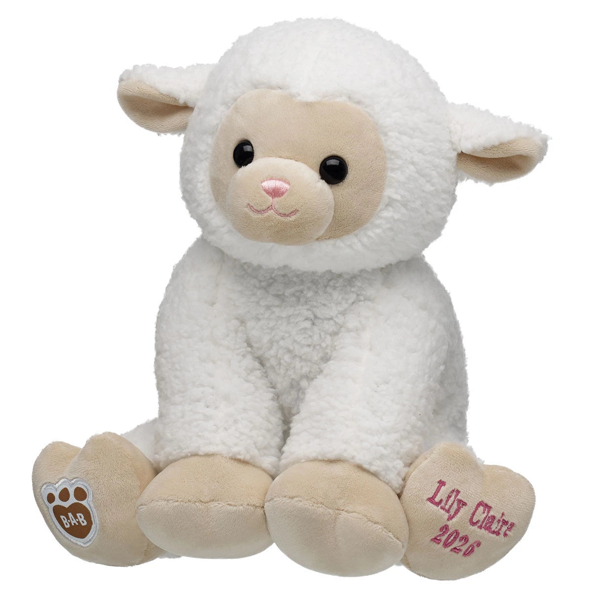 Embroidered Lamb Stuffed Animal | Build-A-Bear - US 7536
