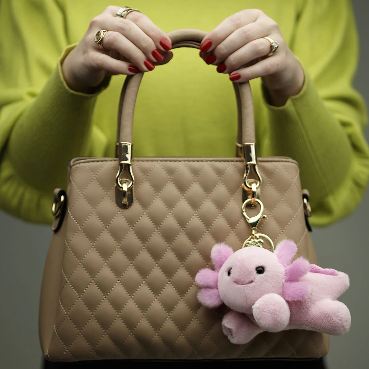 Axolotl Plush Bag Charm | Build-A-Bear - US 7410
