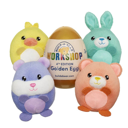 4th Edition Golden Egg - Includes 1 Surprise Mini Plush | Build-A-Bear® - US 2171