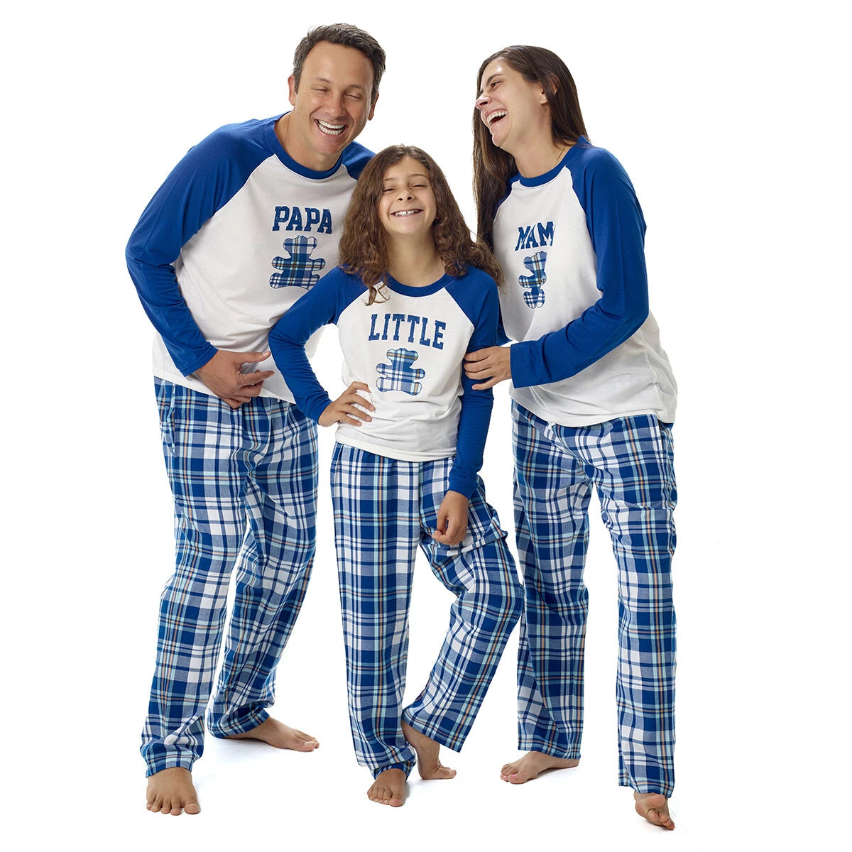 Build-A-Bear Pajama Shop™ Papa Bear Raglan Top - Adult - US 5297